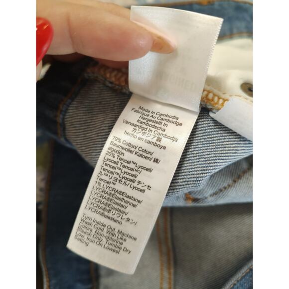 J. Crew Women's Jeans Size 30 Essential Straight Jean Medium Wash Cropped - Picture 12 of 12